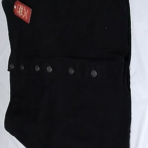 Black button front skirt size 16 tags still on it never worn